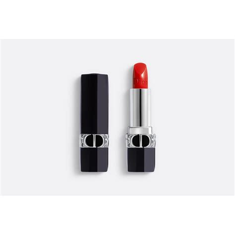 Rouge Dior : le rouge à lèvres fini mat, velours, satin.